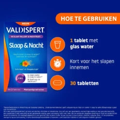 Valdispert Nacht Melatonine 5-HTP L-Tryptofaan -Verzorgingsproducten 1001856 4