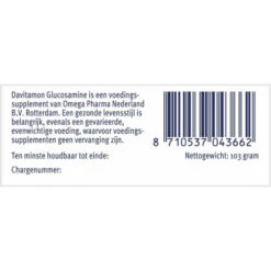 Davitamon Glucosamine -Verzorgingsproducten 1008748 4
