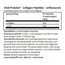 3x Vital Proteins Collageen Peptiden 7 3x Vital Proteins Collageen Peptiden -Verzorgingsproducten 1016640 4 1