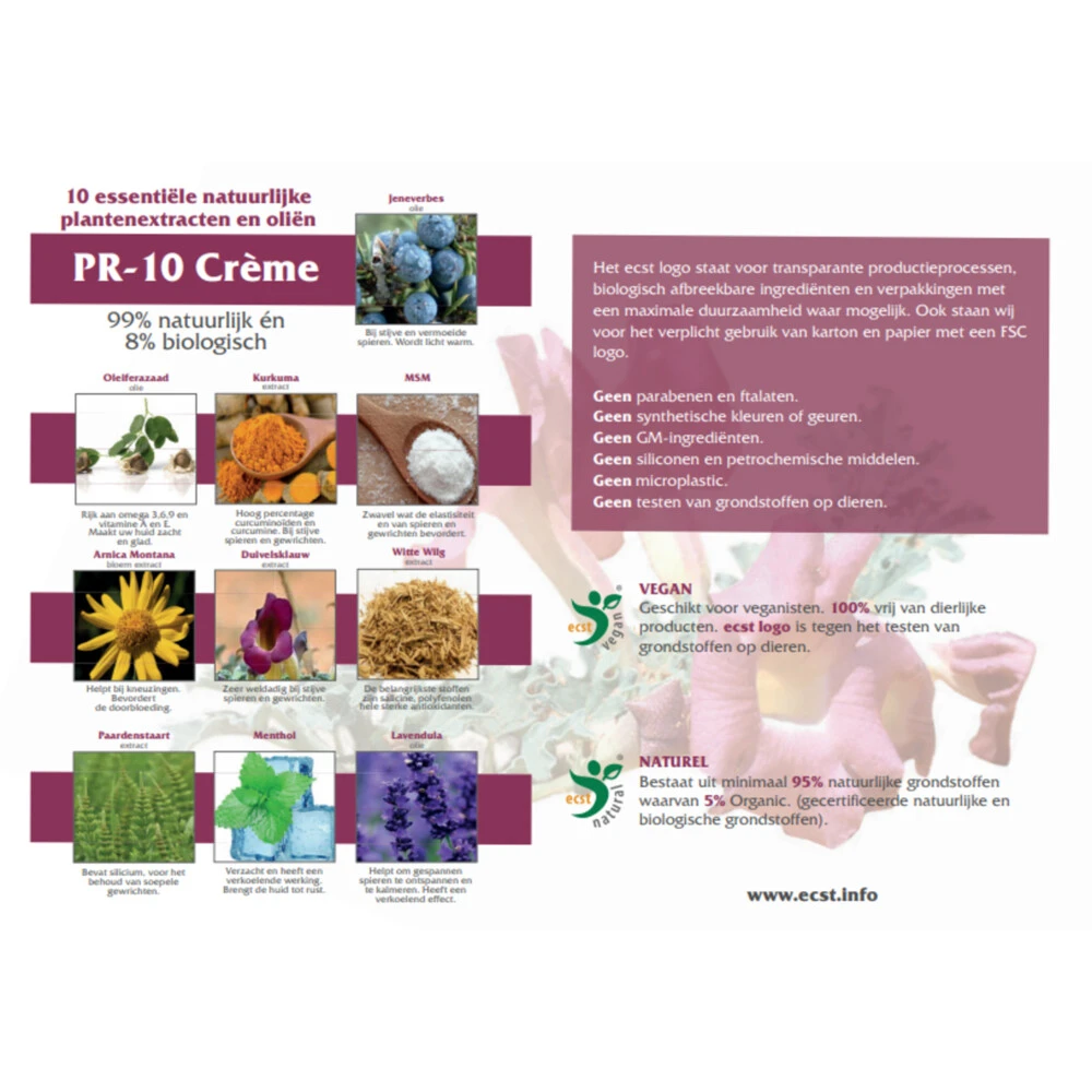 Activo PR-10 Crème Soepele Spieren En Gewrichten 2 Activo PR-10 Crème Soepele Spieren En Gewrichten - Afbeelding 2