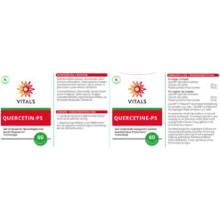 Vitals Quercetine Ps 250 Mg 7 Vitals Quercetine Ps 250 Mg -Verzorgingsproducten 1023894 4