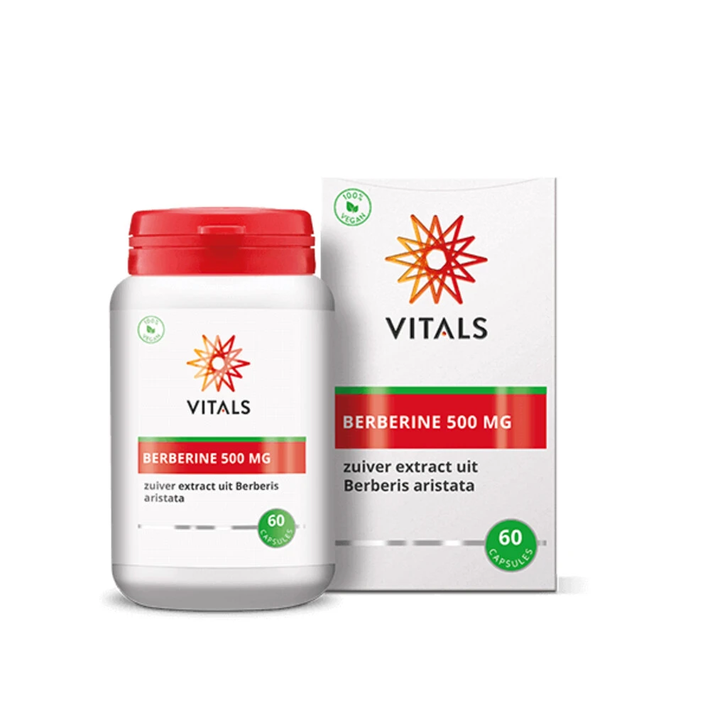 Vitals Berberine 500 Mg 3 Vitals Berberine 500 Mg - Afbeelding 3