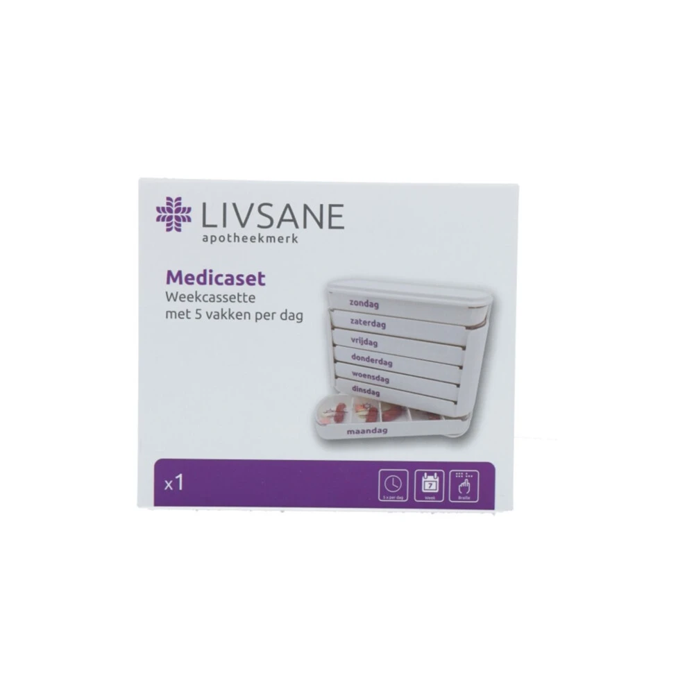 Livsane Medicijnenbox 1 Livsane Medicijnenbox