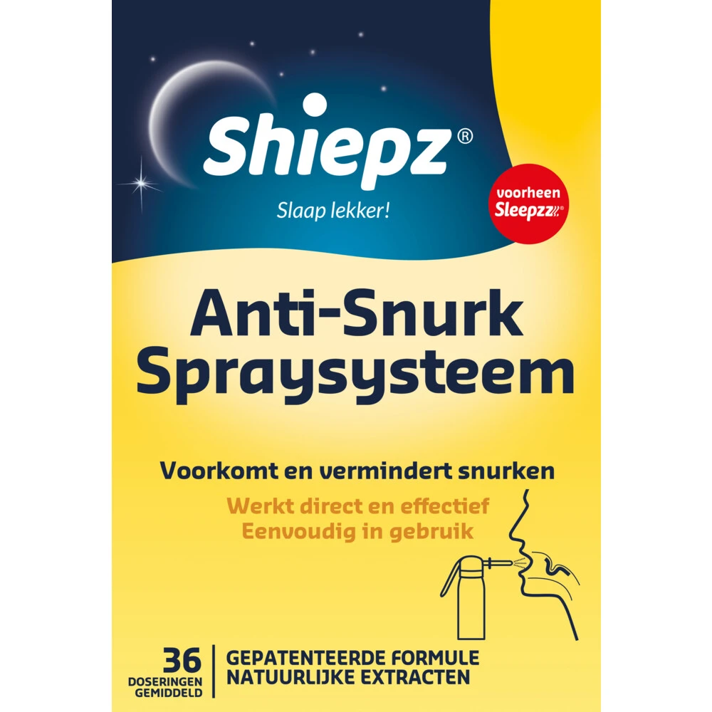 Shiepz Anti-Snurk Spraysysteem 1 Shiepz Anti-Snurk Spraysysteem