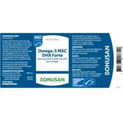 Bonusan Omega 3 MSC DHA Forte -Verzorgingsproducten 1033018 3