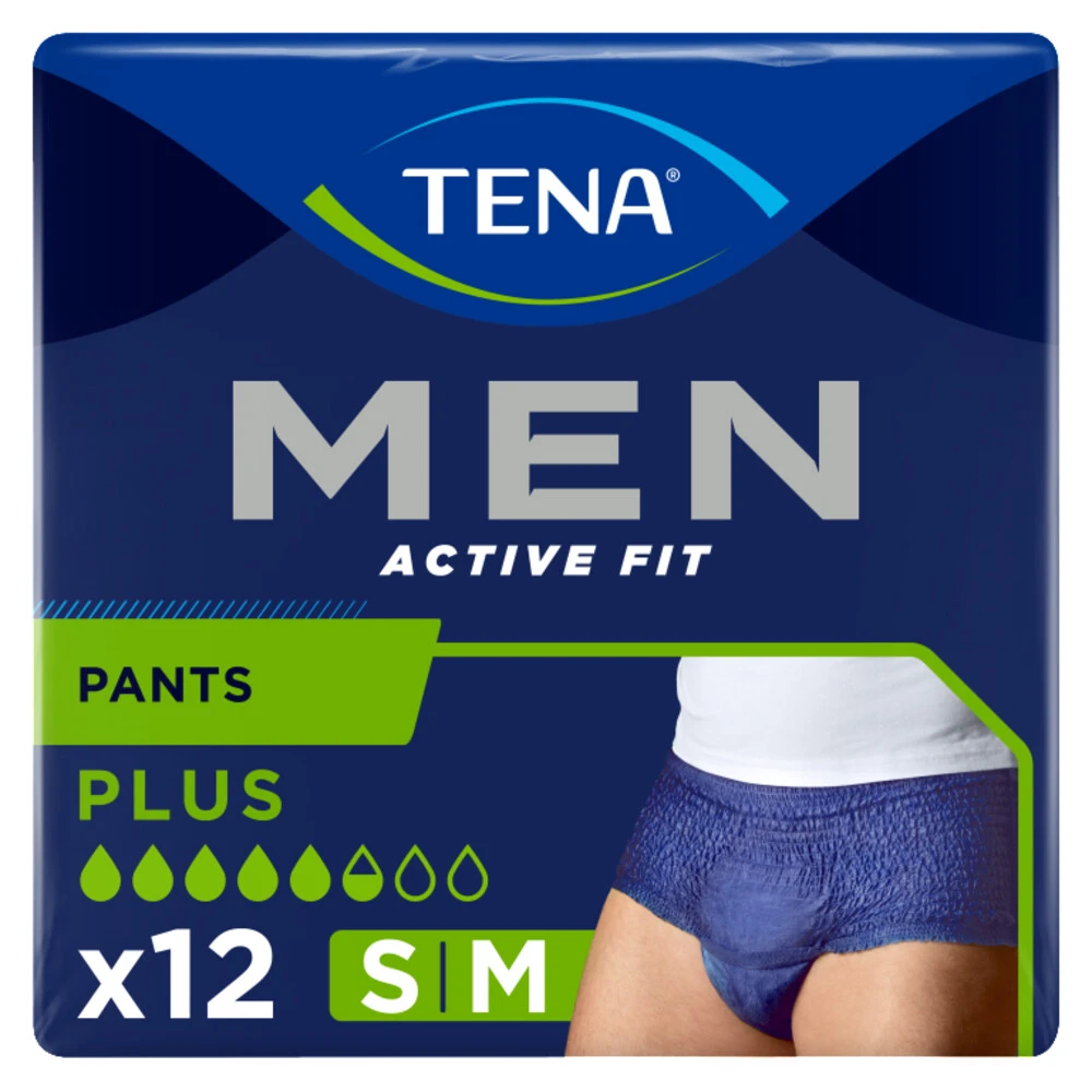TENA Men Active Fit Plus Small - Medium 1 TENA Men Active Fit Plus Small - Medium
