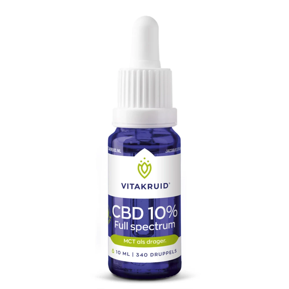 Vitakruid CBD Olie 10% Full Spectrum 1 Vitakruid CBD Olie 10% Full Spectrum