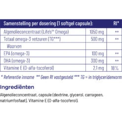 Vitakruid Omega 3 1000 TG Vegan -Verzorgingsproducten 1058227 4