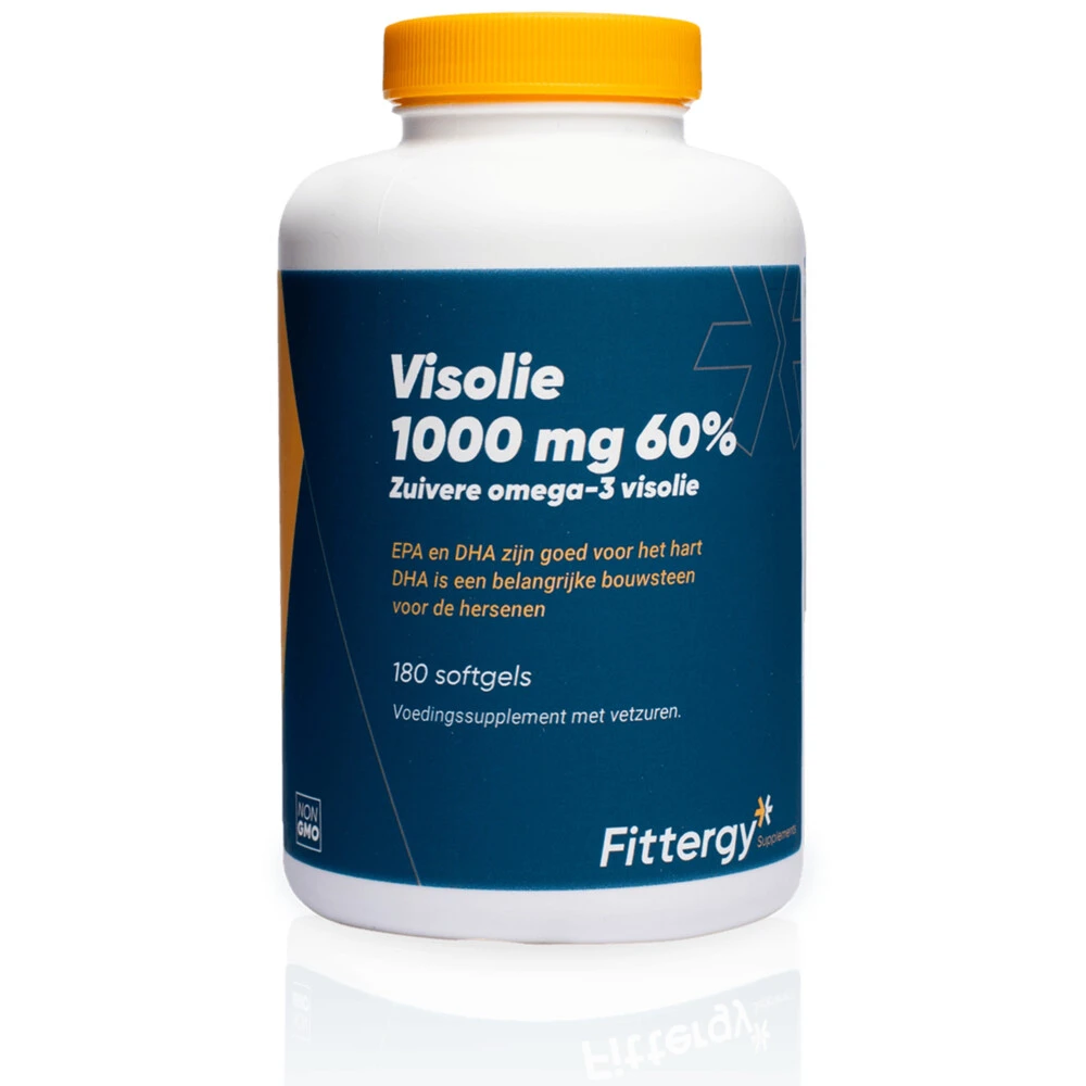Fittergy Supplements Visolie 1000mg 60% 1 Fittergy Supplements Visolie 1000mg 60%