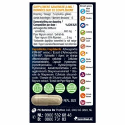 3x Lucovitaal Ashwagandha KSM-66 Super -Verzorgingsproducten 1069140 3