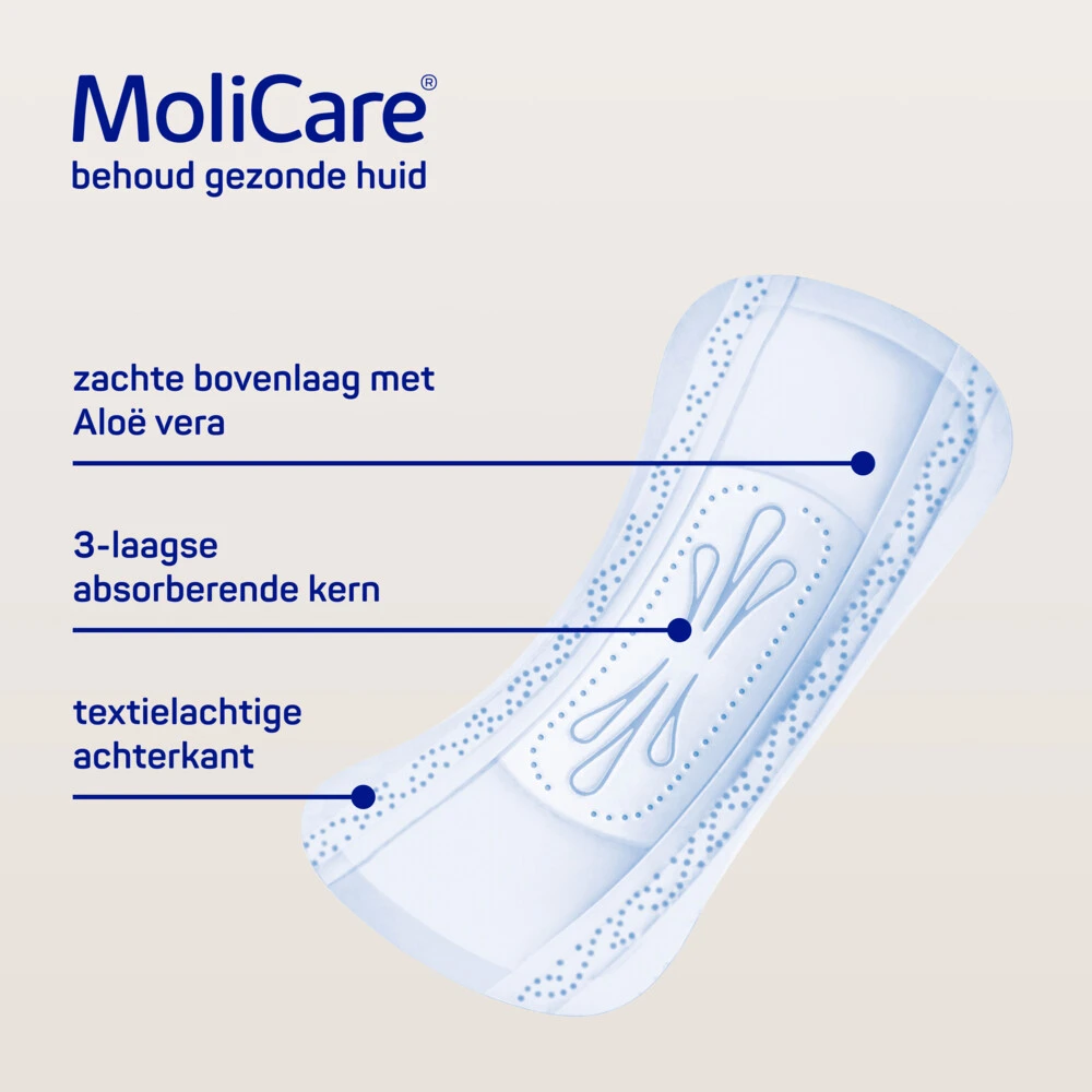4x Molicare Premium Lady Pad 1.5 Druppels 252ml Absorptie 2 4x Molicare Premium Lady Pad 1.5 Druppels 252ml Absorptie - Afbeelding 2