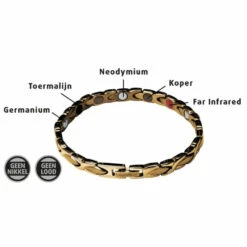 Lucovitaal Yinmagnetic Magneet Armband Goud -Verzorgingsproducten 1073906 4