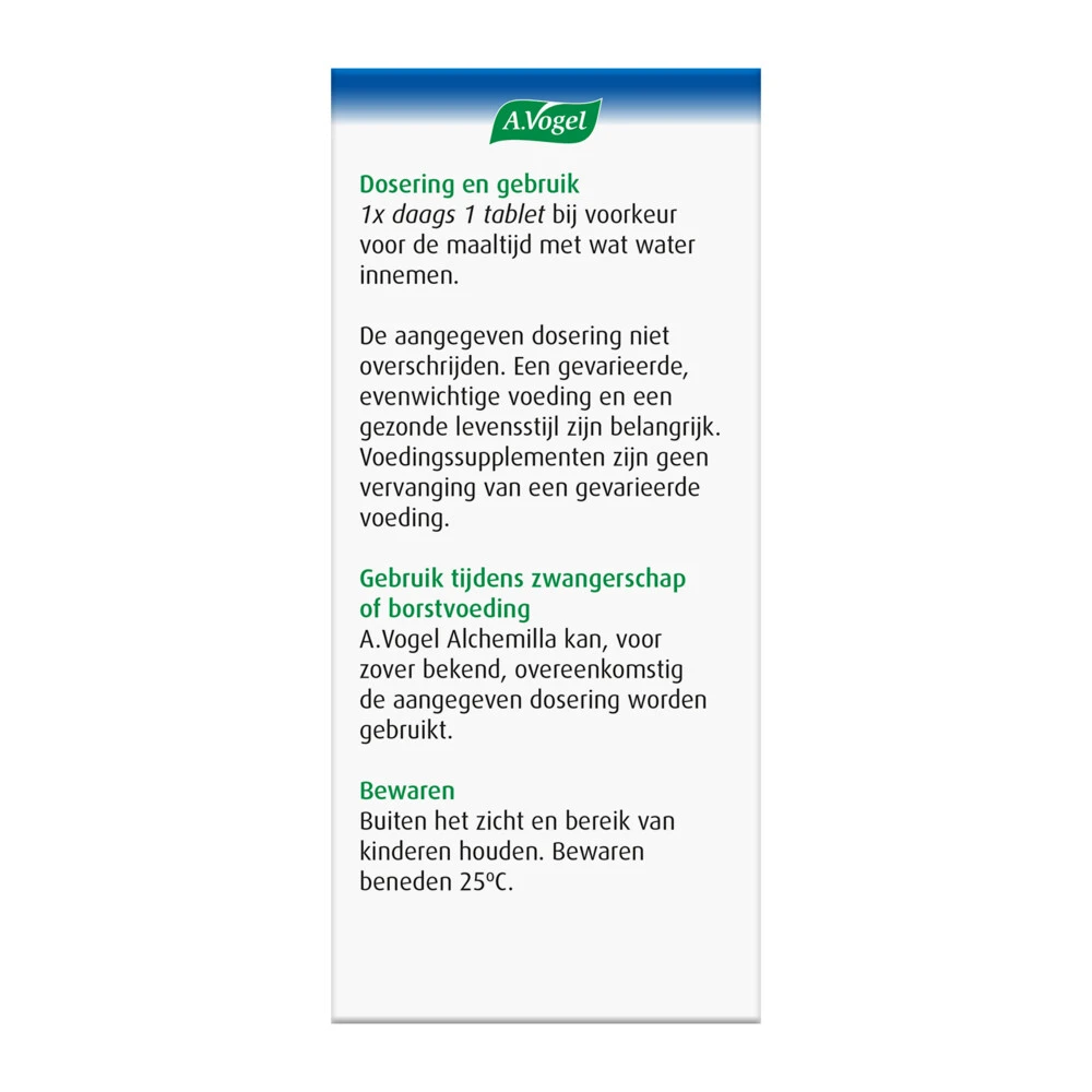 A.Vogel Alchemilla Gewrichten 3 A.Vogel Alchemilla Gewrichten - Afbeelding 3