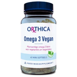 2x Orthica Omega 3 Vegan