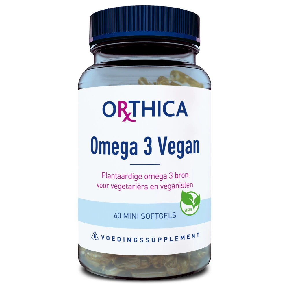 2x Orthica Omega 3 Vegan 1 2x Orthica Omega 3 Vegan