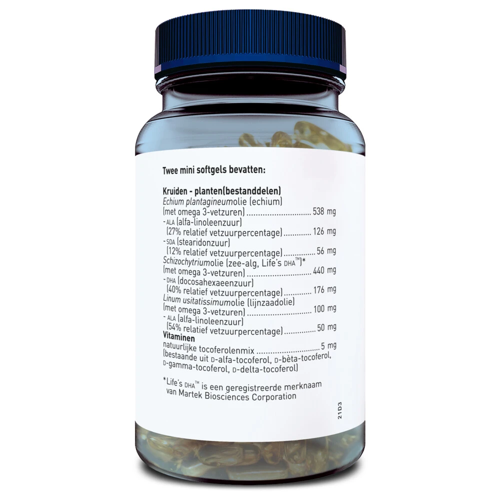 2x Orthica Omega 3 Vegan 2 2x Orthica Omega 3 Vegan - Afbeelding 2
