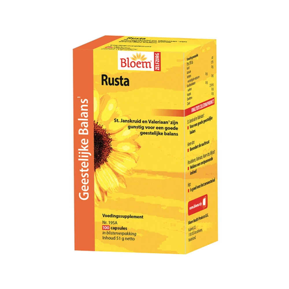 Bloem Rusta Met St Janskruid 1 Bloem Rusta Met St Janskruid