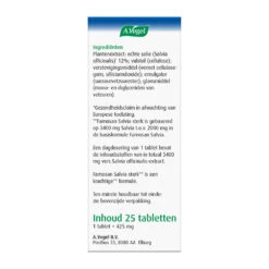 A.Vogel Famosan Salvia Overgang Sterk -Verzorgingsproducten 925220 5