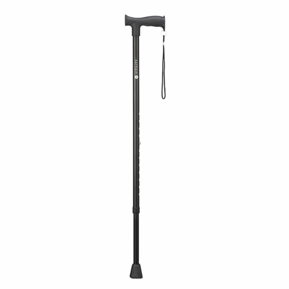 Vitility Wandelstok Zwart 1 Vitility Wandelstok Zwart