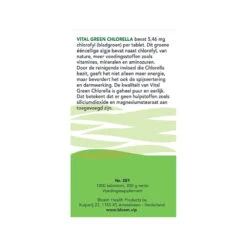 Bloem Vital Green Chlorella -Verzorgingsproducten 979550 4