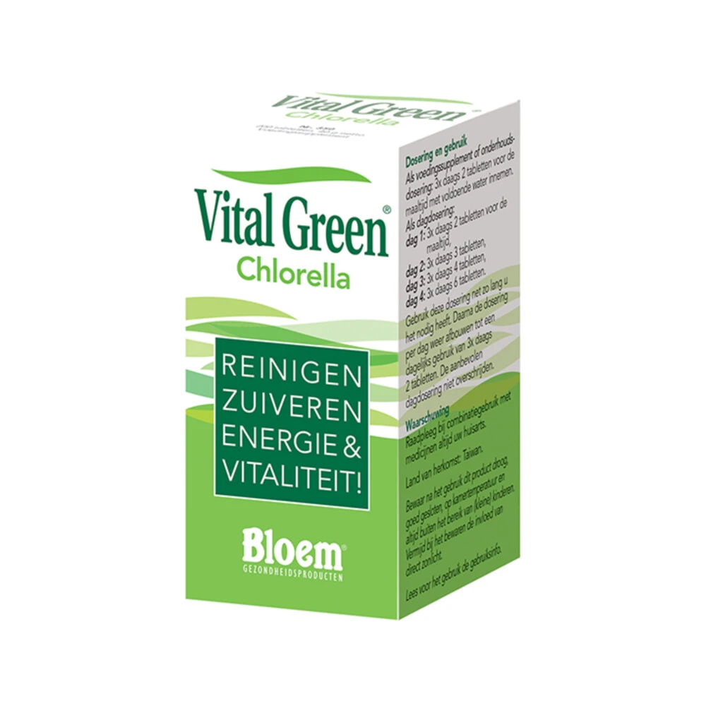 Bloem Vital Green Chlorella 1 Bloem Vital Green Chlorella