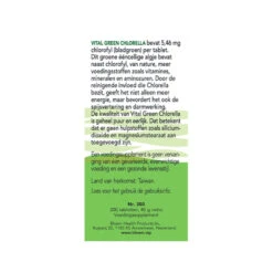 Bloem Vital Green Chlorella 7 Bloem Vital Green Chlorella -Verzorgingsproducten 979551 4