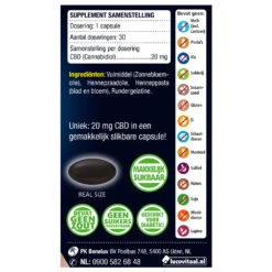 Lucovitaal CBD Cannabidiol 20 Mg 6 Lucovitaal CBD Cannabidiol 20 Mg -Verzorgingsproducten 990218 3