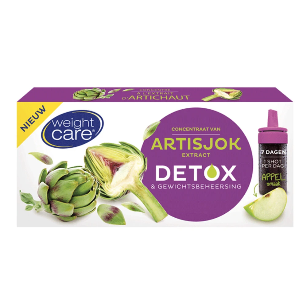4x Weight Care Detox Artisjok Shots 1 4x Weight Care Detox Artisjok Shots