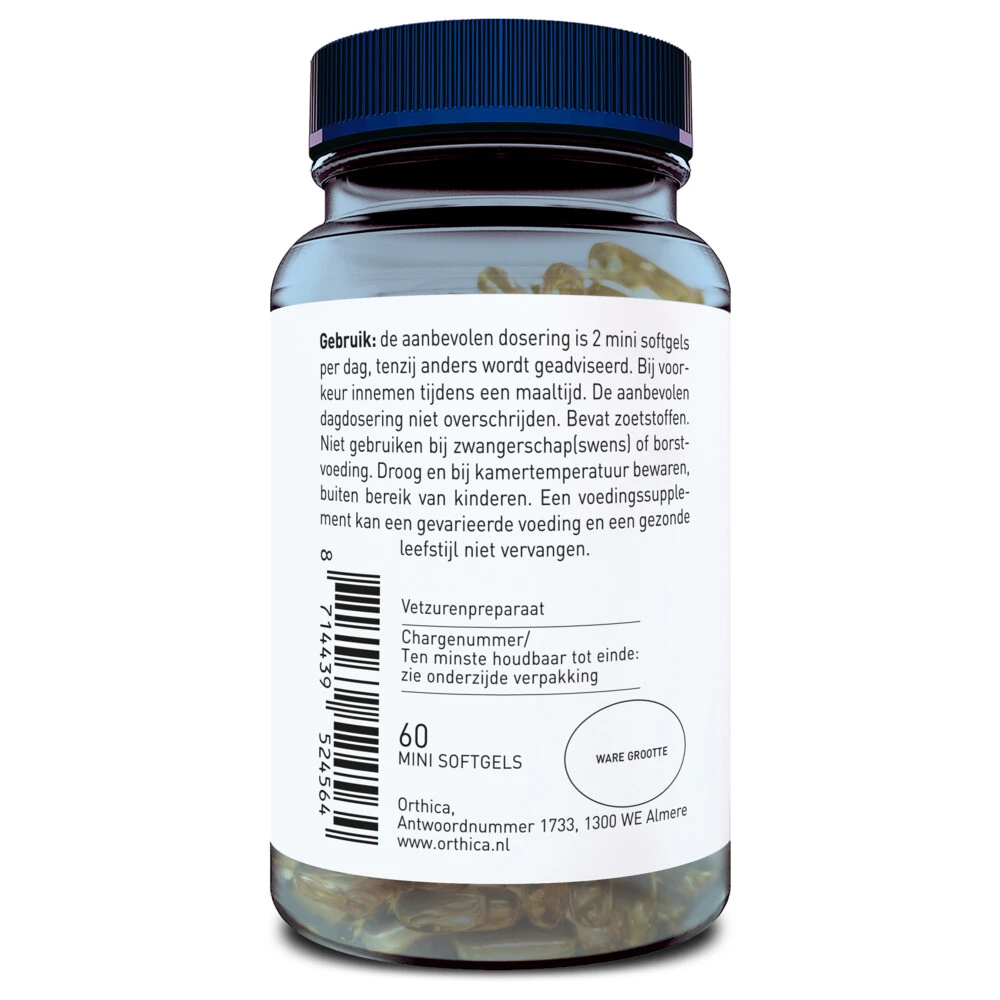 Orthica Omega-3 Krillolie 3 Orthica Omega-3 Krillolie - Afbeelding 3