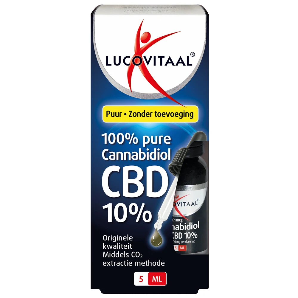 Lucovitaal CBD Cannabidiol Olie 10% 1 Lucovitaal CBD Cannabidiol Olie 10%